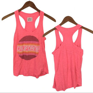 WS932 Reflex Pink California Racerback Hipster Tank Top S